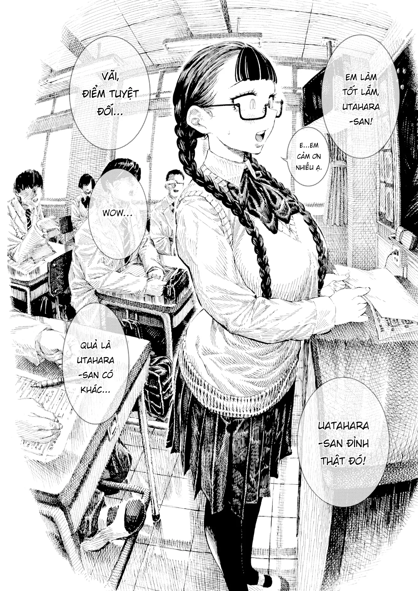 HentaiVN.net - Ảnh 4 - Dạy địt Utahara-san - Chap 1