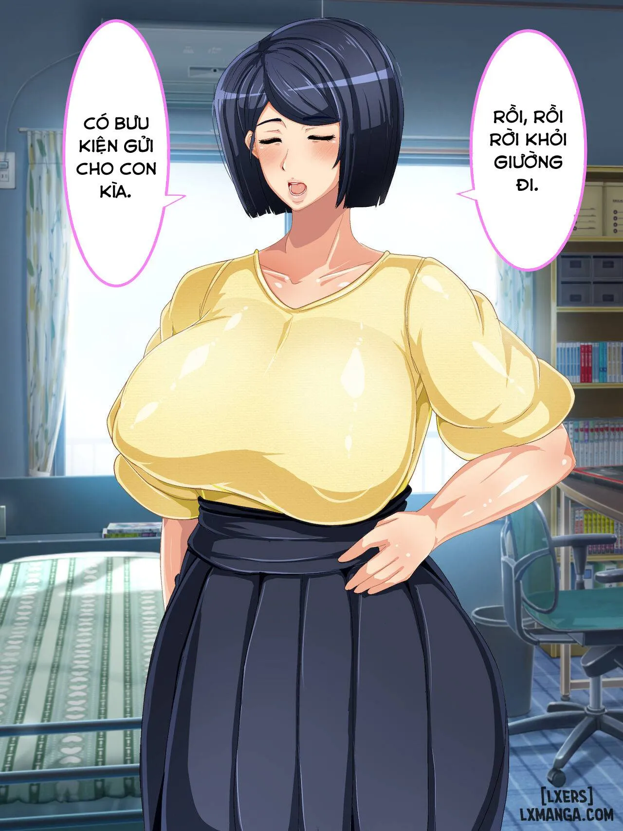 HentaiVN.net - Ảnh 13 - Genjitsu Kaihen Game Okaa-san Controller - Chapter 1