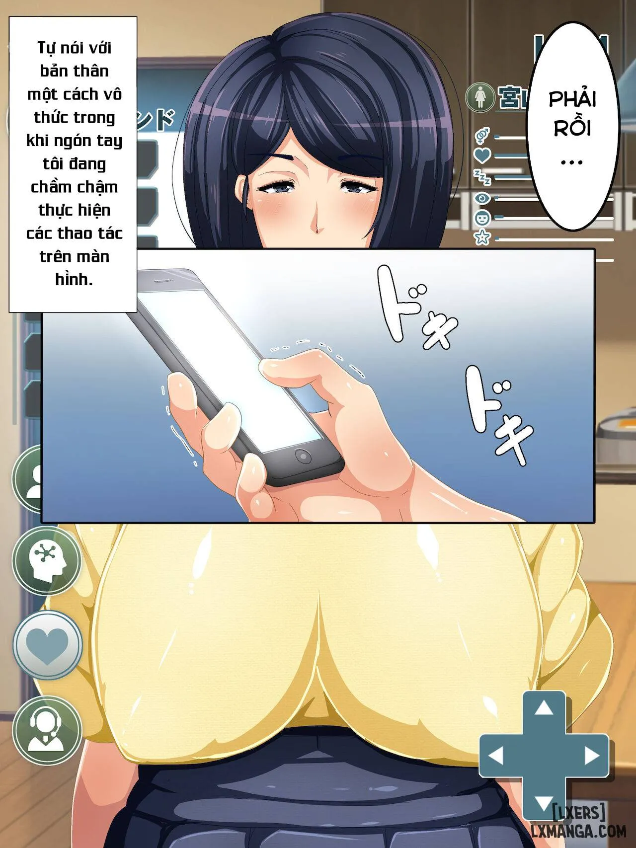 HentaiVN.net - Ảnh 32 - Genjitsu Kaihen Game Okaa-san Controller - Chapter 1
