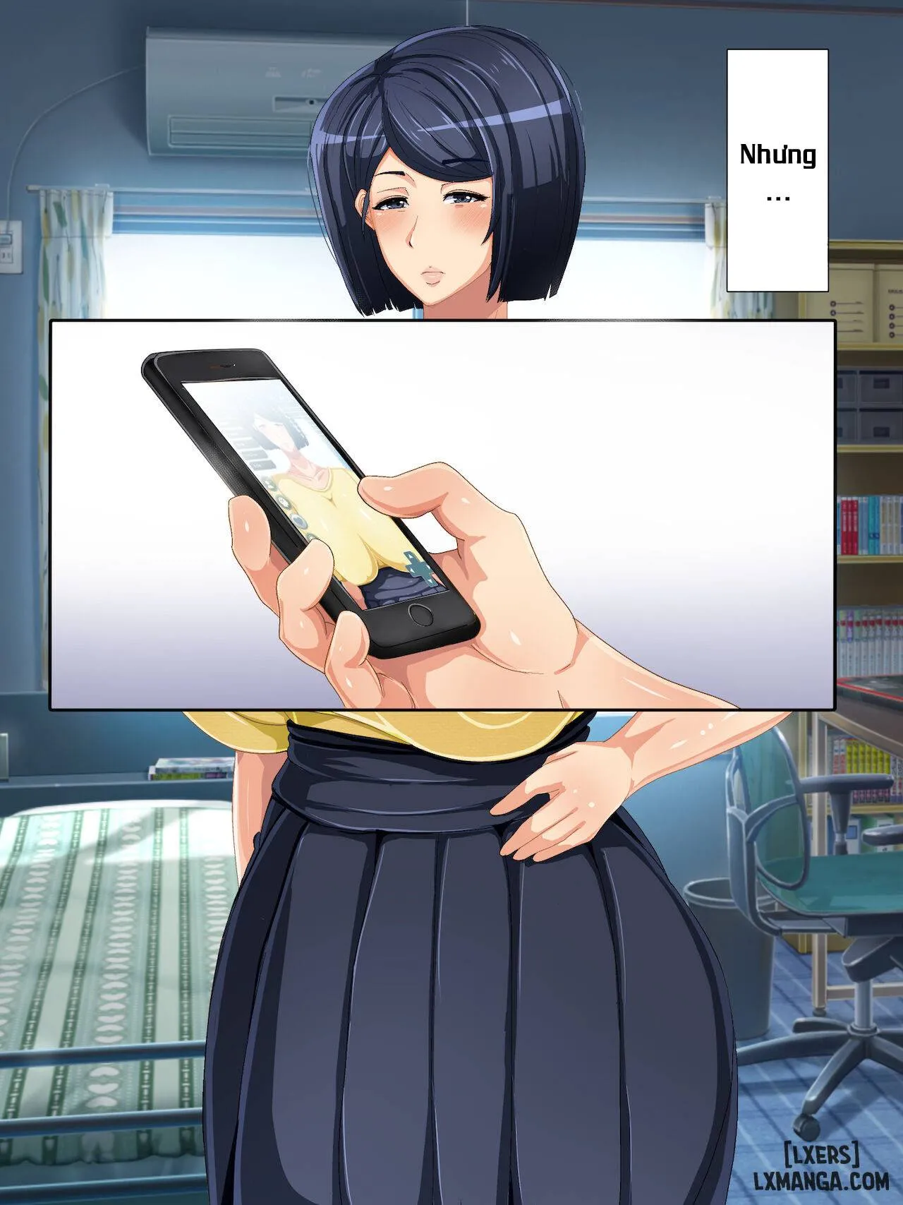 HentaiVN.net - Ảnh 45 - Genjitsu Kaihen Game Okaa-san Controller - Chapter 1