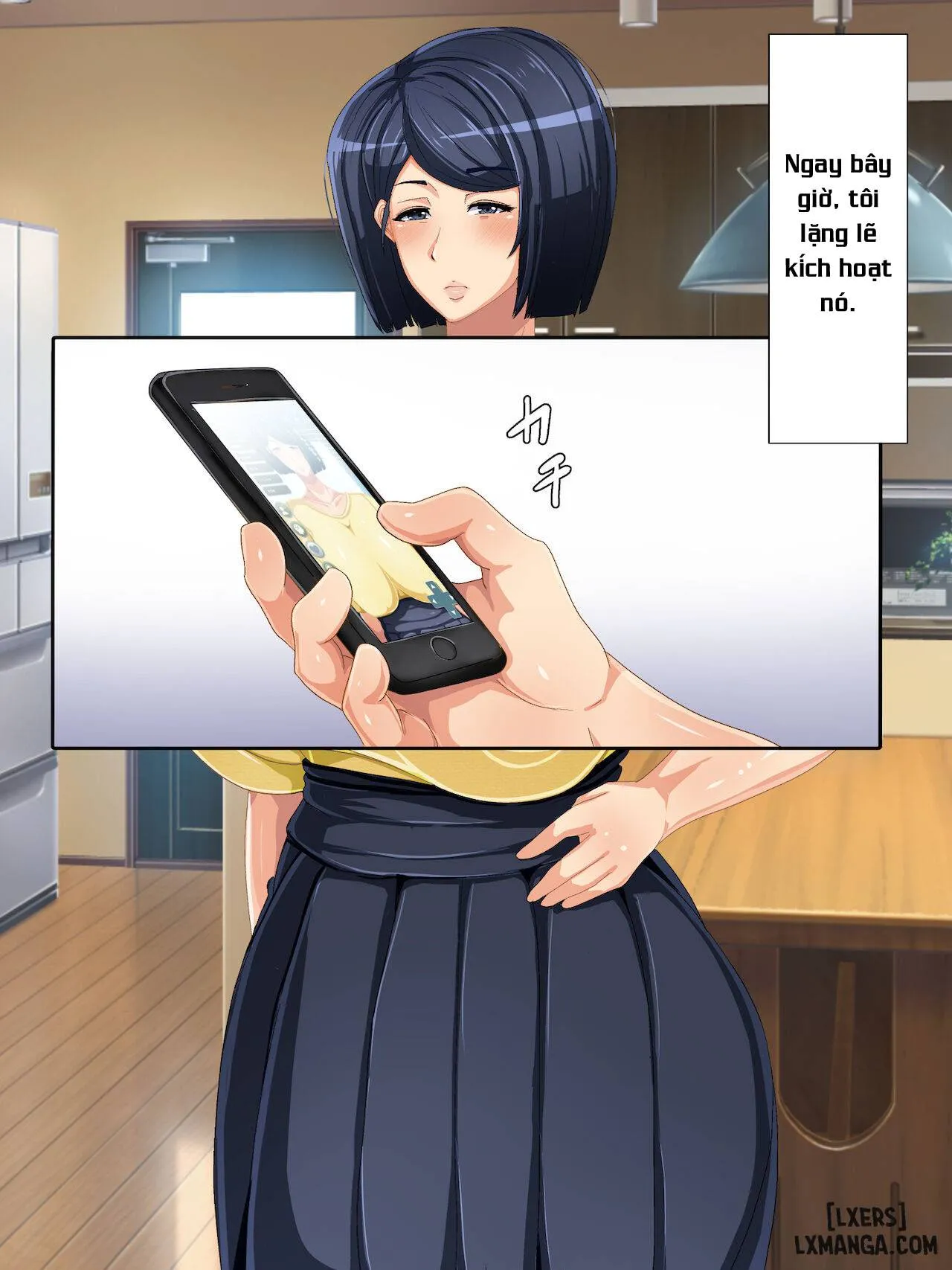 HentaiVN.net - Ảnh 60 - Genjitsu Kaihen Game Okaa-san Controller - Chapter 1