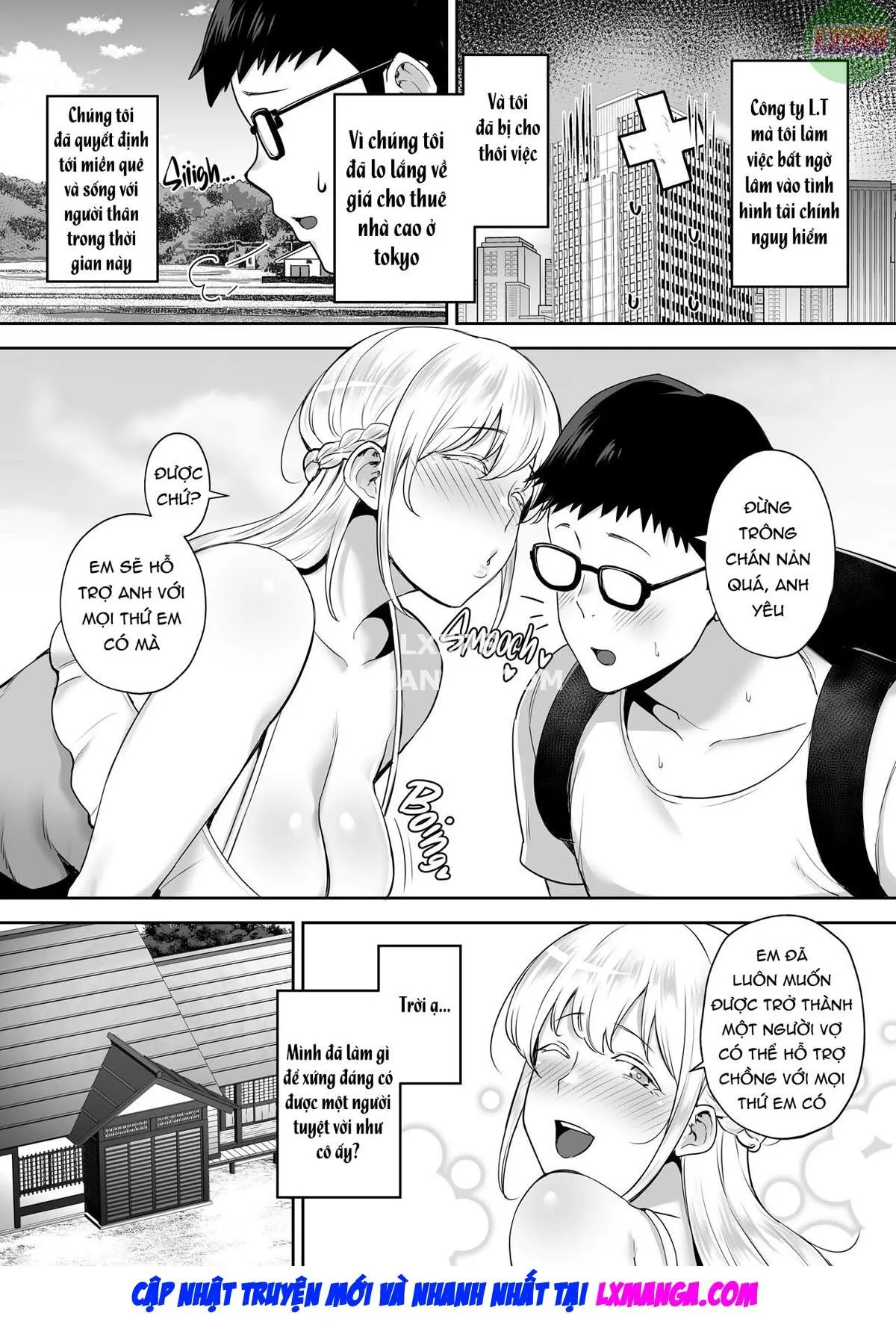 HentaiVN.net - Ảnh 4 - Cuckold Big Tits Blonde Wife Elena -If I Admired Yamato Nadeshiko, I Became Onaho Nadeshiko - Oneshot - Không che