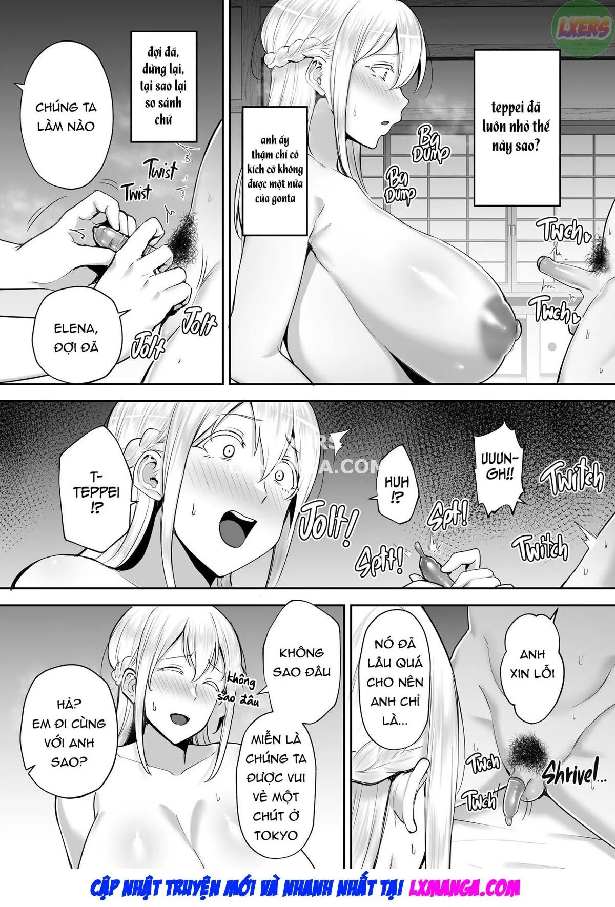 HentaiVN.net - Ảnh 41 - Cuckold Big Tits Blonde Wife Elena -If I Admired Yamato Nadeshiko, I Became Onaho Nadeshiko - Oneshot - Không che