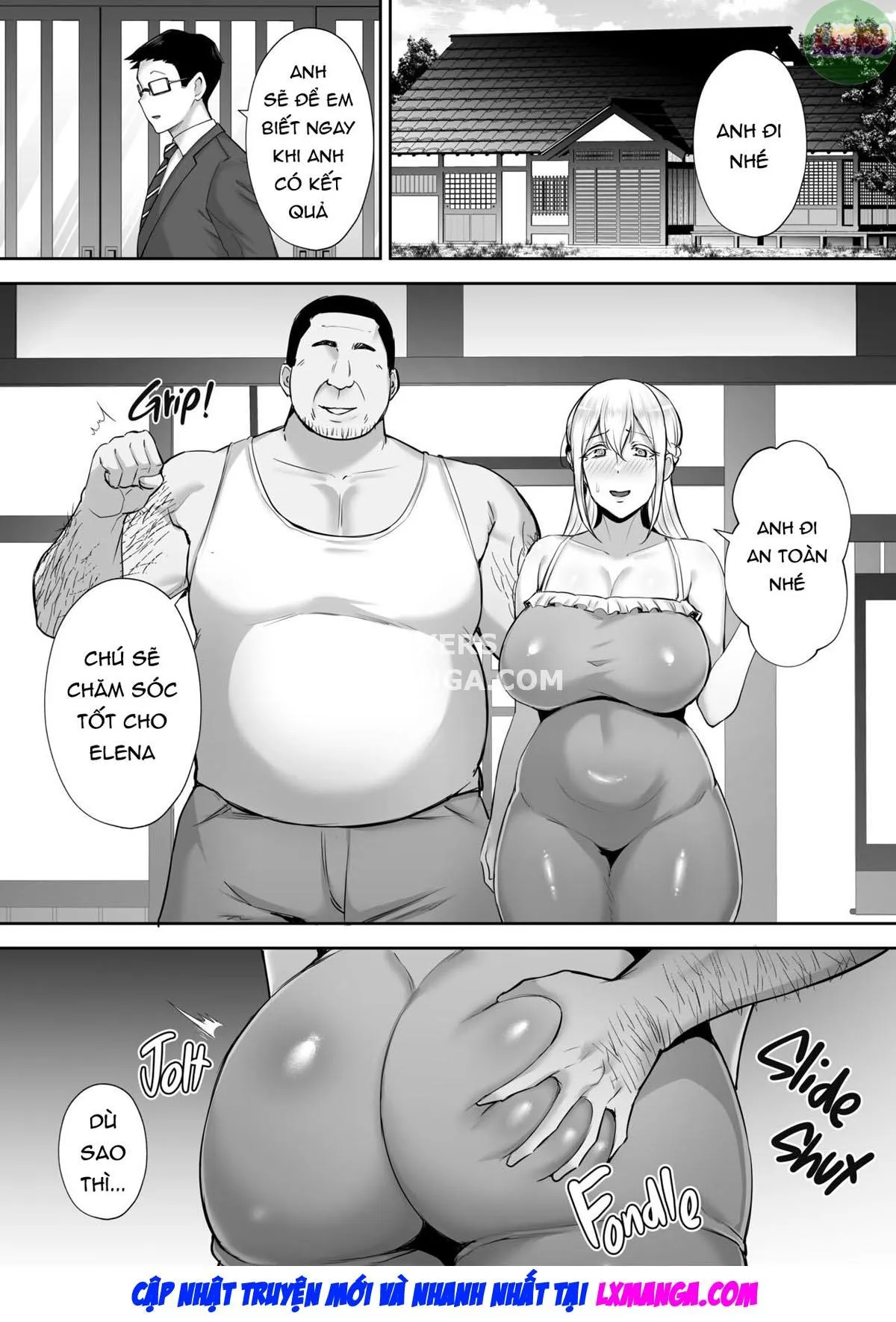HentaiVN.net - Ảnh 43 - Cuckold Big Tits Blonde Wife Elena -If I Admired Yamato Nadeshiko, I Became Onaho Nadeshiko - Oneshot - Không che