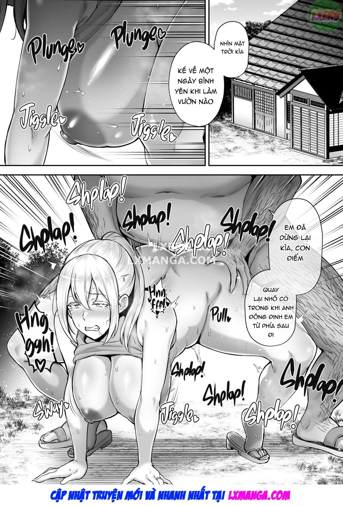 HentaiVN.net - Ảnh 50 - Cuckold Big Tits Blonde Wife Elena -If I Admired Yamato Nadeshiko, I Became Onaho Nadeshiko - Oneshot - Không che