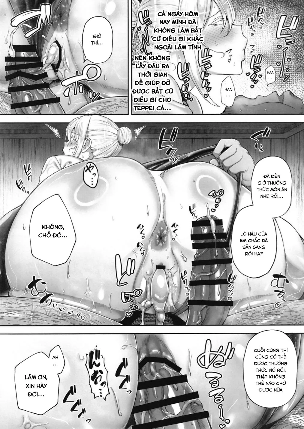 HentaiVN.net - Ảnh 19 - Cuckold Big Tits Blonde Wife Elena -If I Admired Yamato Nadeshiko, I Became Onaho Nadeshiko - Chap 2 (上)