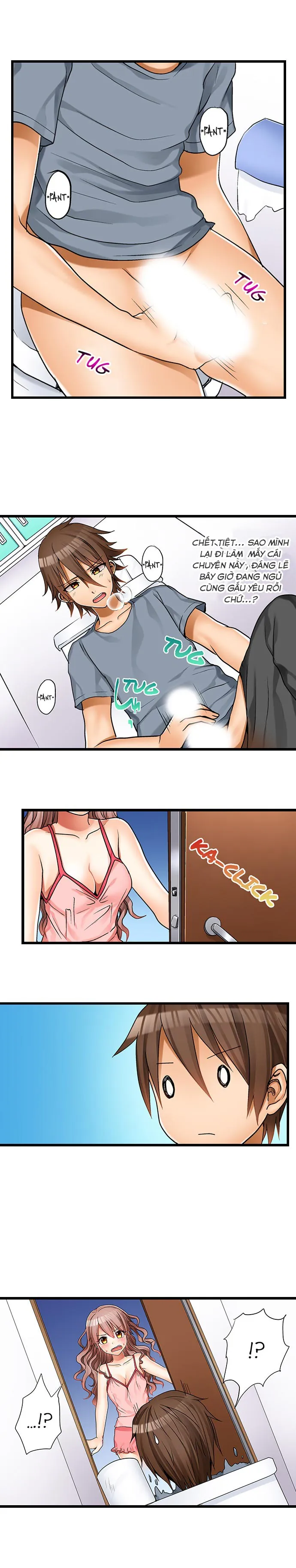 HentaiVN.net - Ảnh 5 - Lần đầu của tôi là... Với em gái!!? [My First Time is with.... My Little Sister?!] - Chap 3