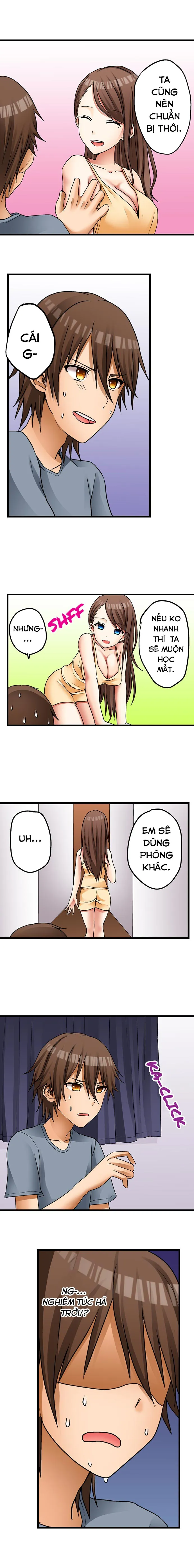 HentaiVN.net - Ảnh 9 - Lần đầu của tôi là... Với em gái!!? [My First Time is with.... My Little Sister?!] - Chap 4