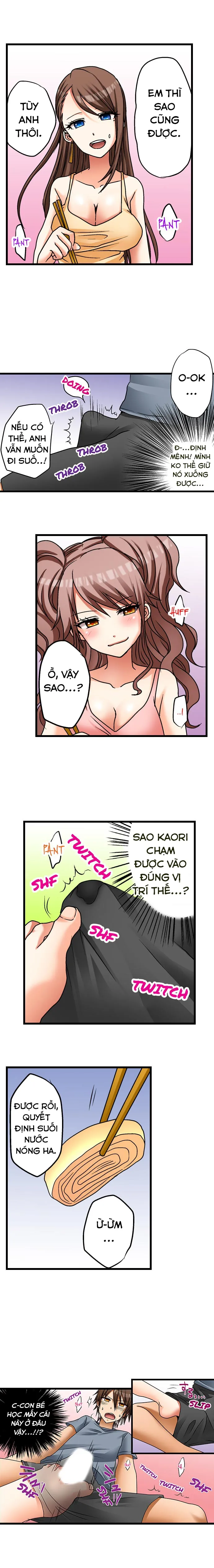 HentaiVN.net - Ảnh 7 - Lần đầu của tôi là... Với em gái!!? [My First Time is with.... My Little Sister?!] - Chap 7-Chuẩn bị thịt con em