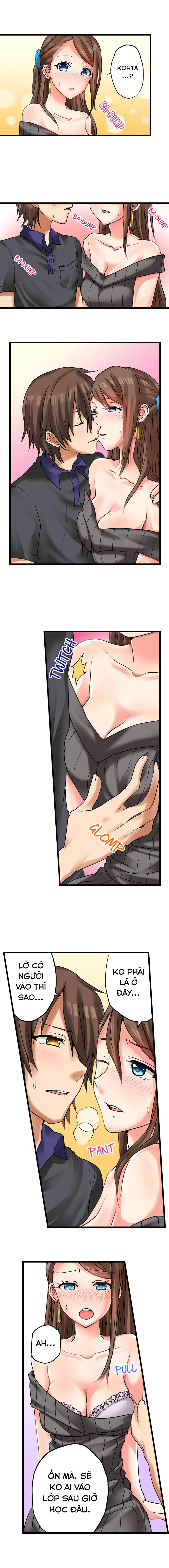 HentaiVN.net - Ảnh 6 - Lần đầu của tôi là... Với em gái!!? [My First Time is with.... My Little Sister?!] - Chap 16-Sắp thịt Nagi