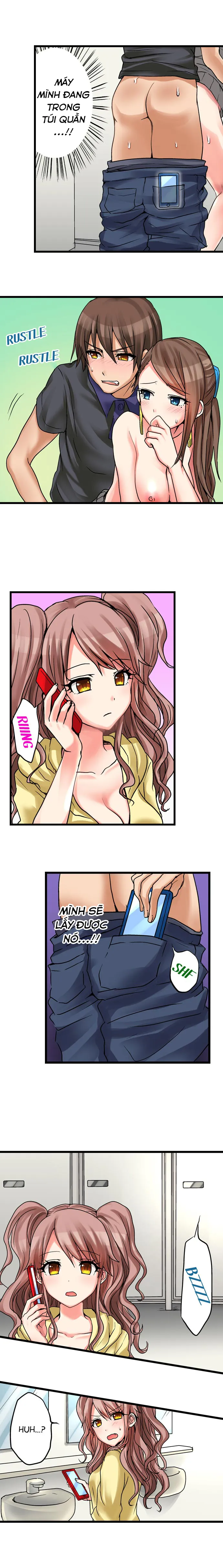HentaiVN.net - Ảnh 9 - Lần đầu của tôi là... Với em gái!!? [My First Time is with.... My Little Sister?!] - Chap 17-Đang thịt Nagi