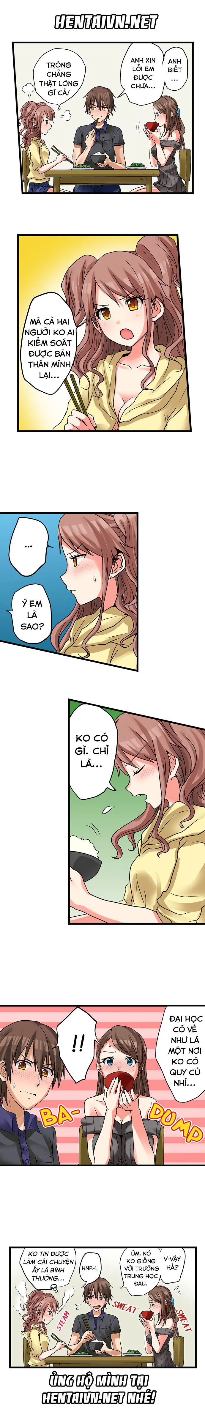 HentaiVN.net - Ảnh 11 - Lần đầu của tôi là... Với em gái!!? [My First Time is with.... My Little Sister?!] - Chap 18-Đã thịt Nagi.