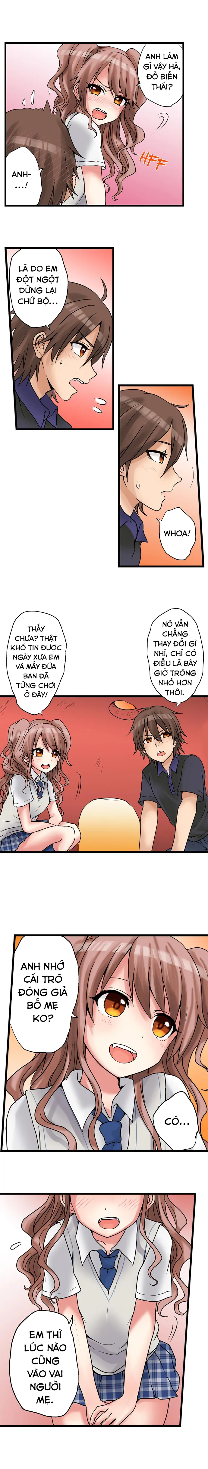 HentaiVN.net - Ảnh 6 - Lần đầu của tôi là... Với em gái!!? [My First Time is with.... My Little Sister?!] - Chap 20