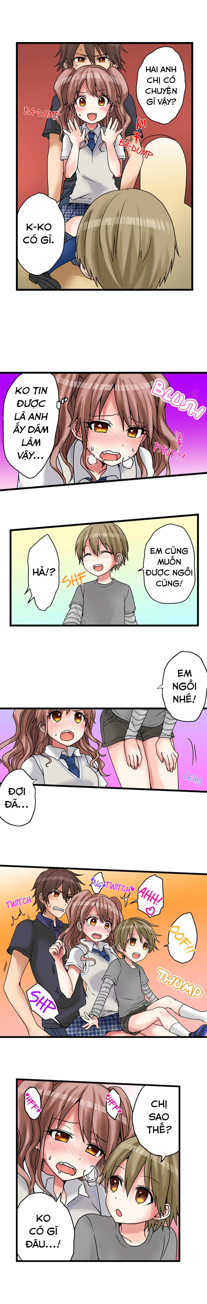 HentaiVN.net - Ảnh 5 - Lần đầu của tôi là... Với em gái!!? [My First Time is with.... My Little Sister?!] - Chap 21