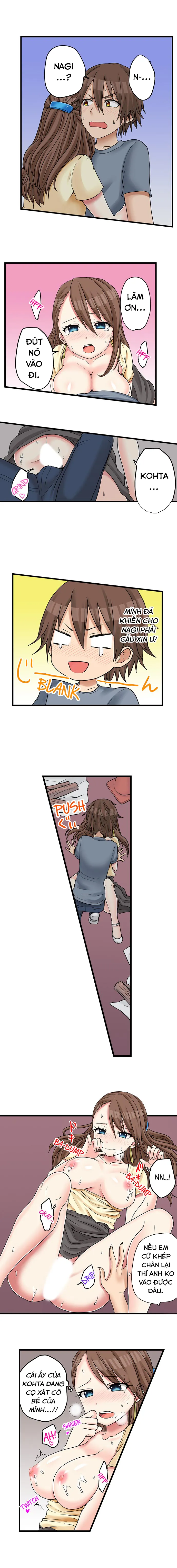 HentaiVN.net - Ảnh 6 - Lần đầu của tôi là... Với em gái!!? [My First Time is with.... My Little Sister?!] - Chap 23