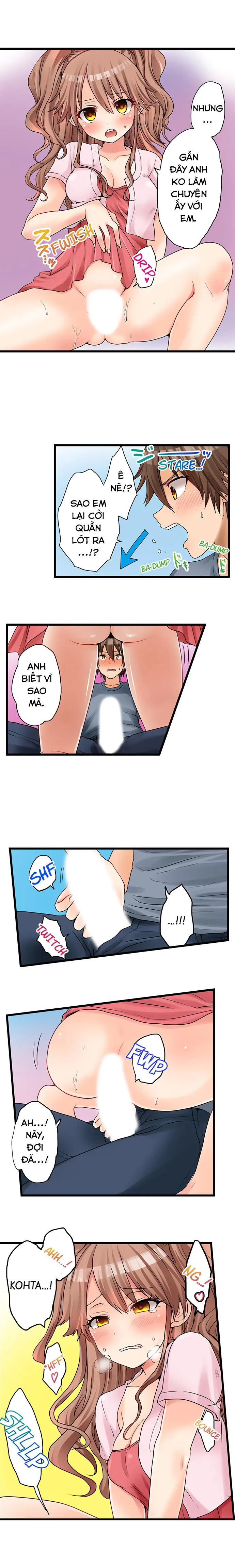 HentaiVN.net - Ảnh 5 - Lần đầu của tôi là... Với em gái!!? [My First Time is with.... My Little Sister?!] - Chap 25