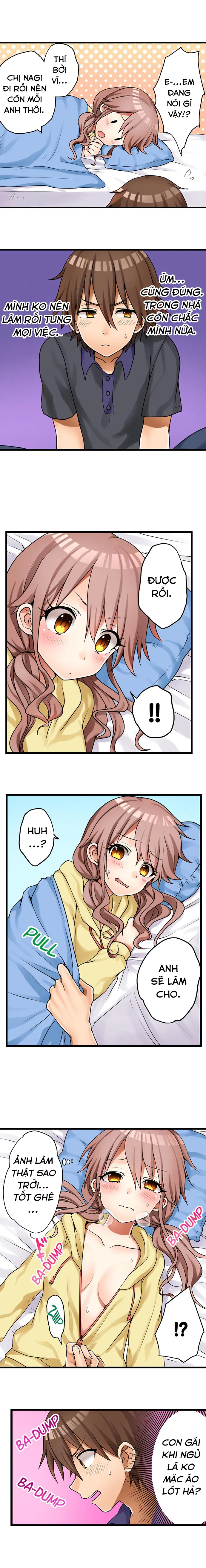 HentaiVN.net - Ảnh 5 - Lần đầu của tôi là... Với em gái!!? [My First Time is with.... My Little Sister?!] - Chap 30