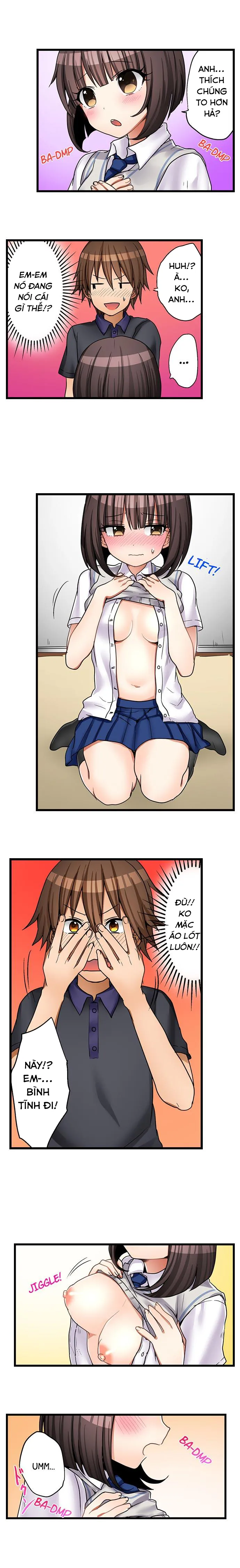 HentaiVN.net - Ảnh 10 - Lần đầu của tôi là... Với em gái!!? [My First Time is with.... My Little Sister?!] - Chap 33