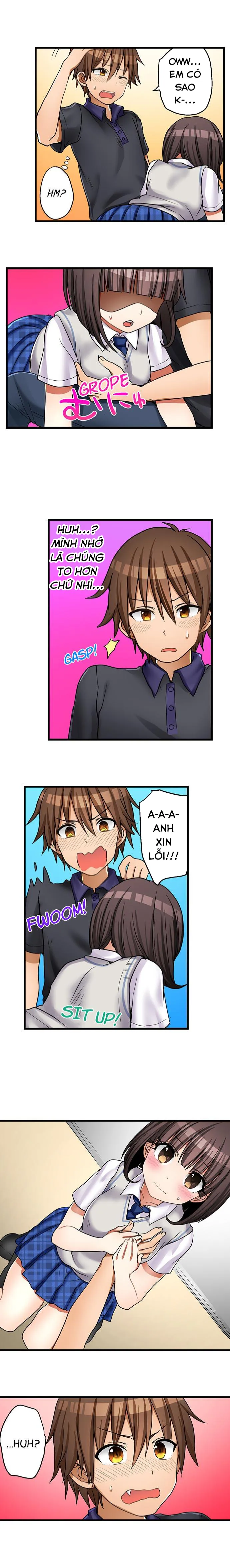 HentaiVN.net - Ảnh 9 - Lần đầu của tôi là... Với em gái!!? [My First Time is with.... My Little Sister?!] - Chap 33