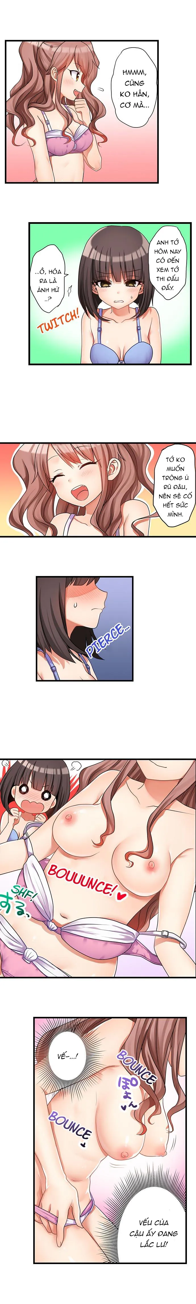 HentaiVN.net - Ảnh 5 - Lần đầu của tôi là... Với em gái!!? [My First Time is with.... My Little Sister?!] - Chap 35