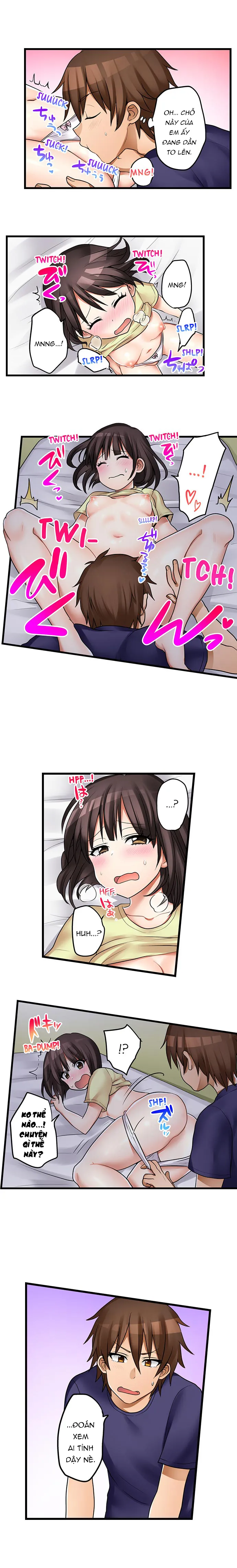 HentaiVN.net - Ảnh 10 - Lần đầu của tôi là... Với em gái!!? [My First Time is with.... My Little Sister?!] - Chap 42