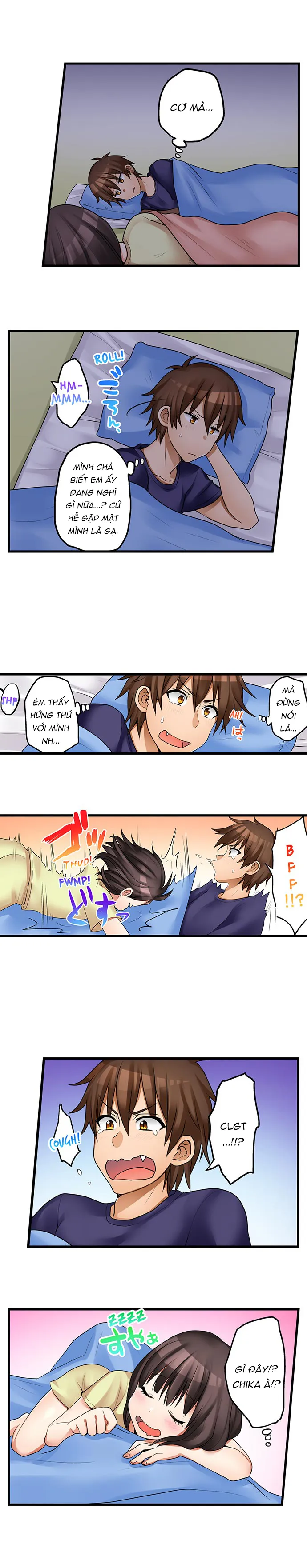 HentaiVN.net - Ảnh 5 - Lần đầu của tôi là... Với em gái!!? [My First Time is with.... My Little Sister?!] - Chap 42