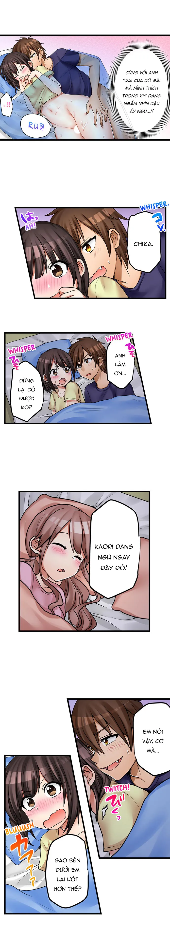 HentaiVN.net - Ảnh 7 - Lần đầu của tôi là... Với em gái!!? [My First Time is with.... My Little Sister?!] - Chap 43
