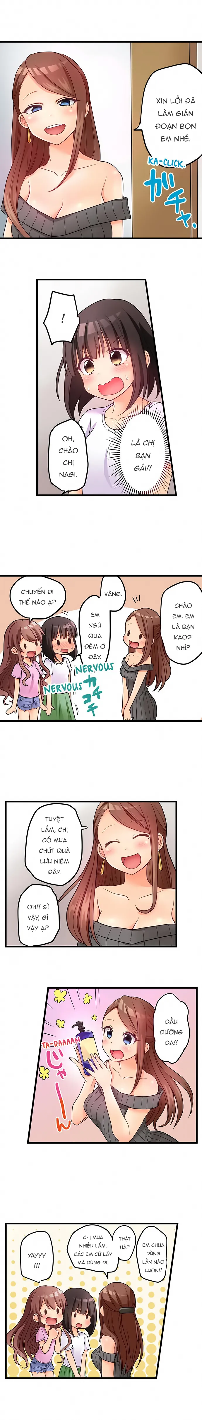 HentaiVN.net - Ảnh 10 - Lần đầu của tôi là... Với em gái!!? [My First Time is with.... My Little Sister?!] - Chap 44