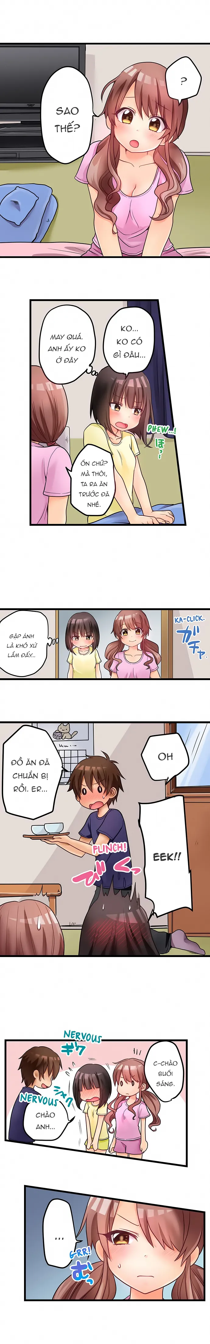 HentaiVN.net - Ảnh 5 - Lần đầu của tôi là... Với em gái!!? [My First Time is with.... My Little Sister?!] - Chap 44