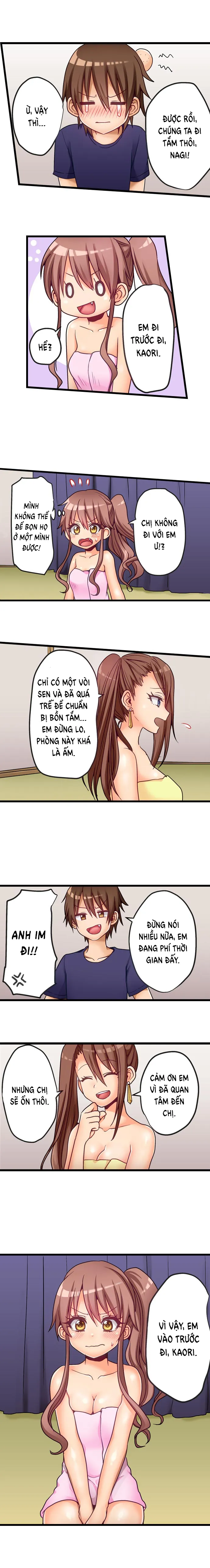 HentaiVN.net - Ảnh 10 - Lần đầu của tôi là... Với em gái!!? [My First Time is with.... My Little Sister?!] - Chap 46