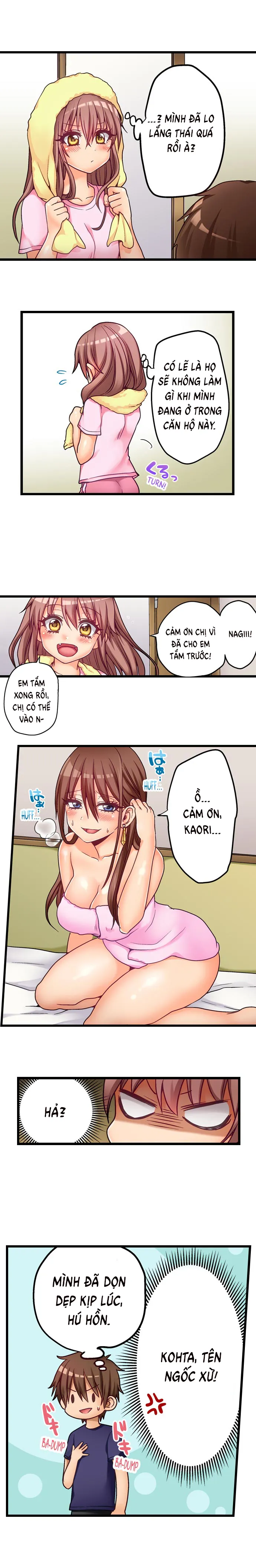HentaiVN.net - Ảnh 10 - Lần đầu của tôi là... Với em gái!!? [My First Time is with.... My Little Sister?!] - Chap 48