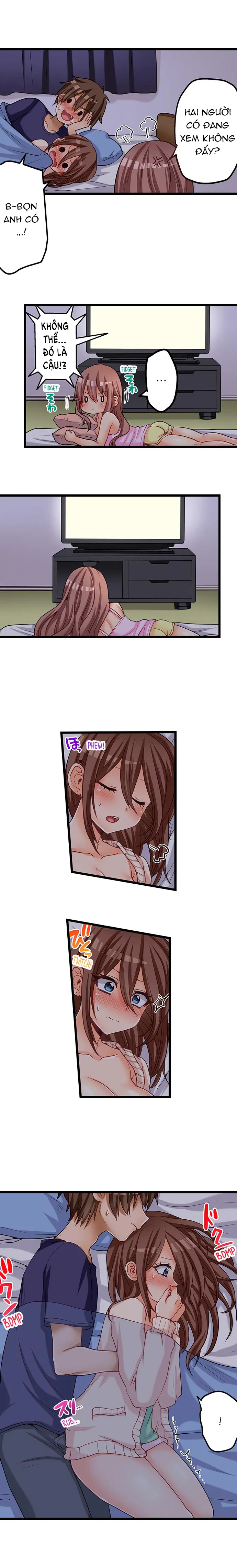HentaiVN.net - Ảnh 10 - Lần đầu của tôi là... Với em gái!!? [My First Time is with.... My Little Sister?!] - Chap 49
