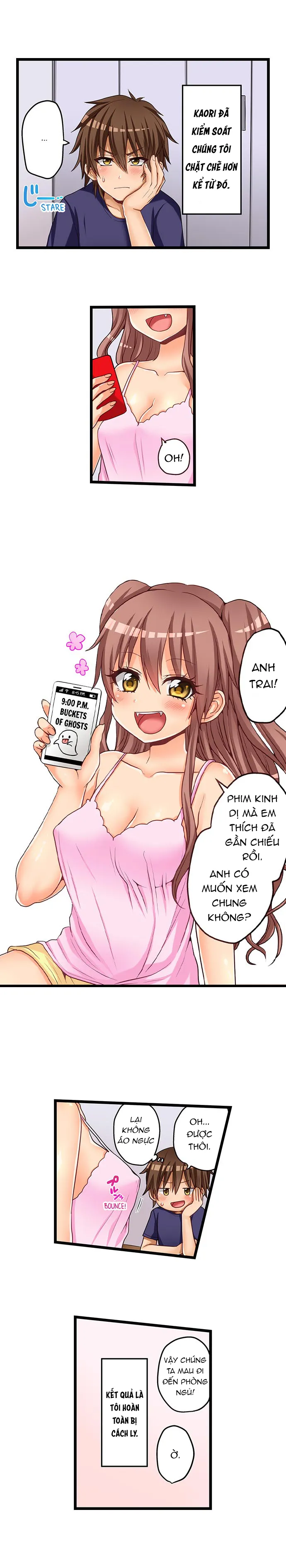 HentaiVN.net - Ảnh 3 - Lần đầu của tôi là... Với em gái!!? [My First Time is with.... My Little Sister?!] - Chap 49