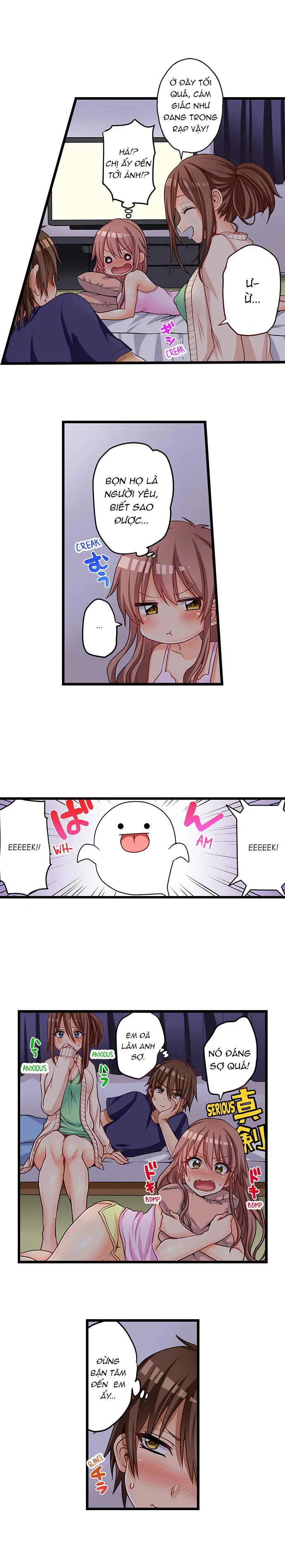 HentaiVN.net - Ảnh 6 - Lần đầu của tôi là... Với em gái!!? [My First Time is with.... My Little Sister?!] - Chap 49