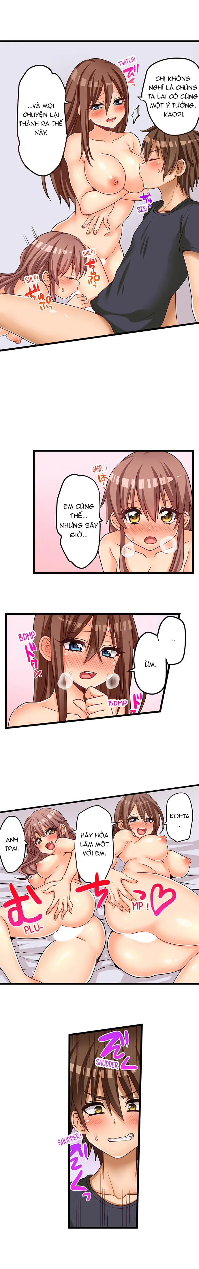 HentaiVN.net - Ảnh 8 - Lần đầu của tôi là... Với em gái!!? [My First Time is with.... My Little Sister?!] - Chap 50