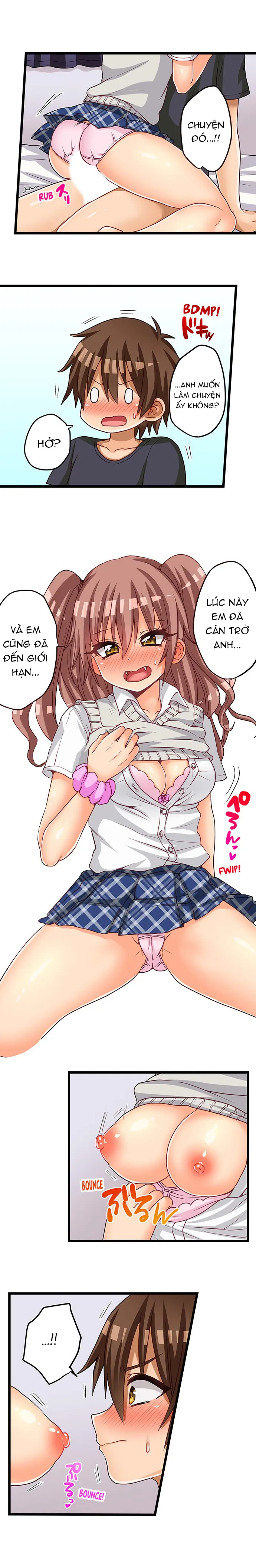 HentaiVN.net - Ảnh 4 - Lần đầu của tôi là... Với em gái!!? [My First Time is with.... My Little Sister?!] - Chap 51