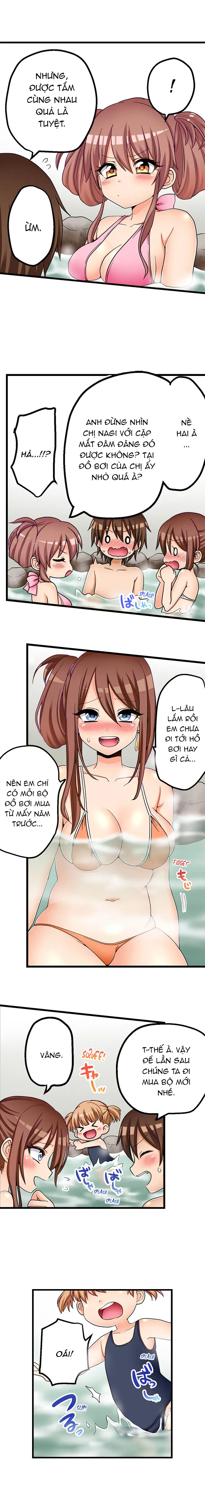 HentaiVN.net - Ảnh 6 - Lần đầu của tôi là... Với em gái!!? [My First Time is with.... My Little Sister?!] - Chap 55