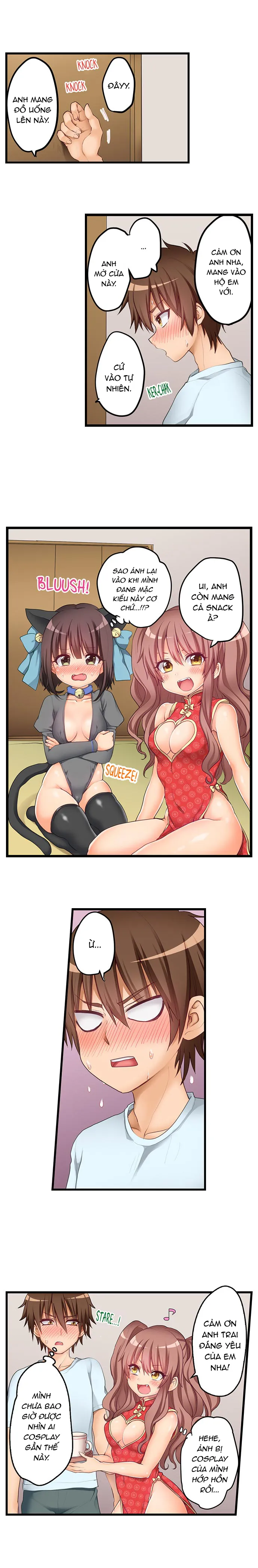 HentaiVN.net - Ảnh 6 - Lần đầu của tôi là... Với em gái!!? [My First Time is with.... My Little Sister?!] - Chap 58