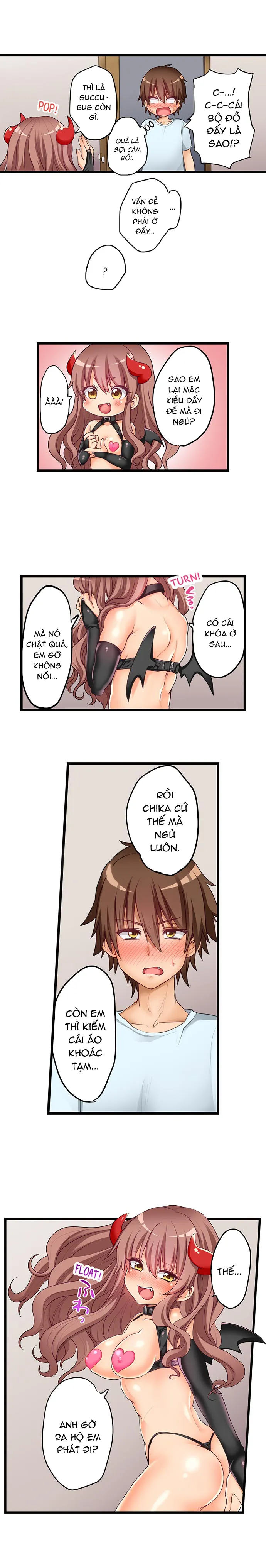 HentaiVN.net - Ảnh 10 - Lần đầu của tôi là... Với em gái!!? [My First Time is with.... My Little Sister?!] - Chap 59