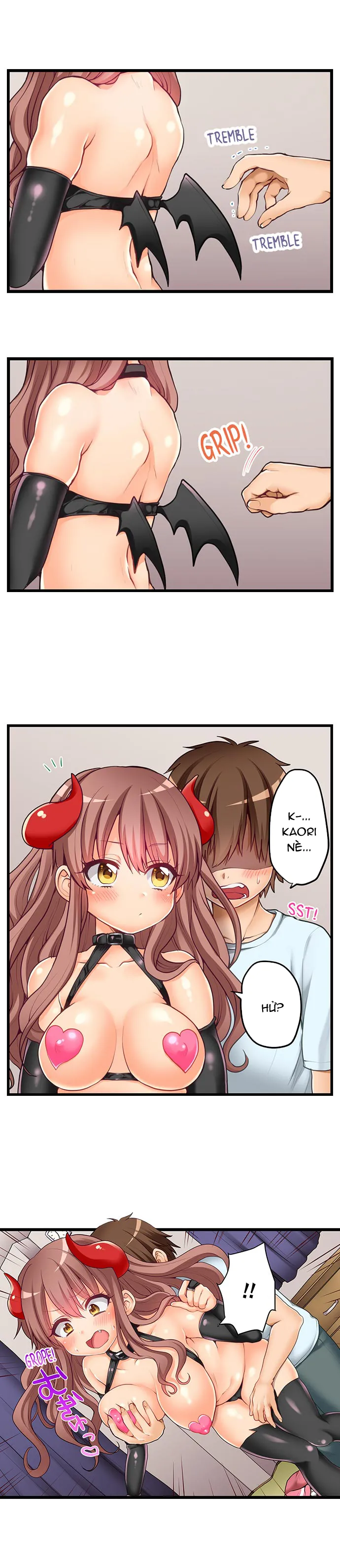 HentaiVN.net - Ảnh 3 - Lần đầu của tôi là... Với em gái!!? [My First Time is with.... My Little Sister?!] - Chap 60