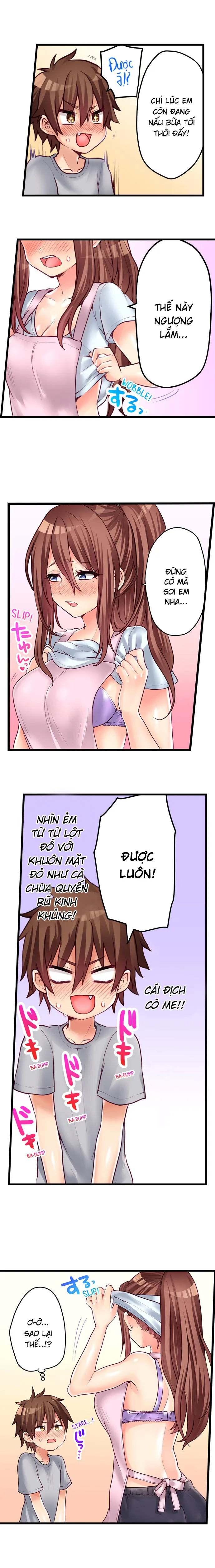 HentaiVN.net - Ảnh 6 - Lần đầu của tôi là... Với em gái!!? [My First Time is with.... My Little Sister?!] - Chap 61