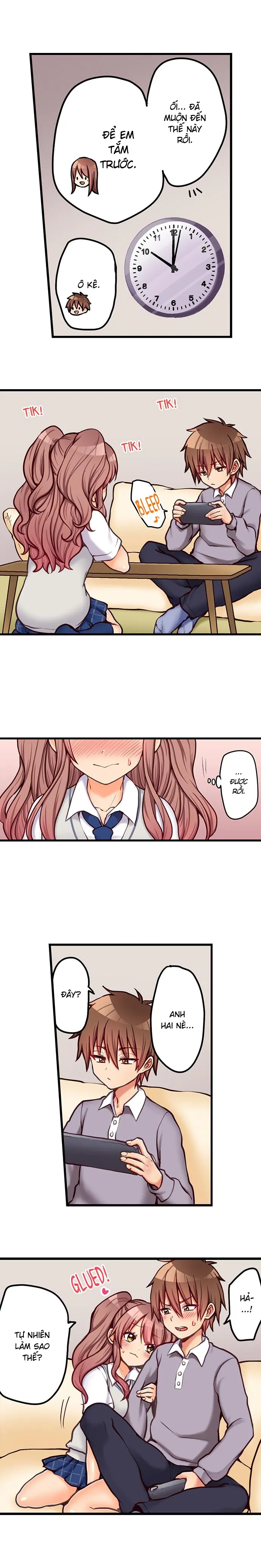 HentaiVN.net - Ảnh 3 - Lần đầu của tôi là... Với em gái!!? [My First Time is with.... My Little Sister?!] - Chap 64