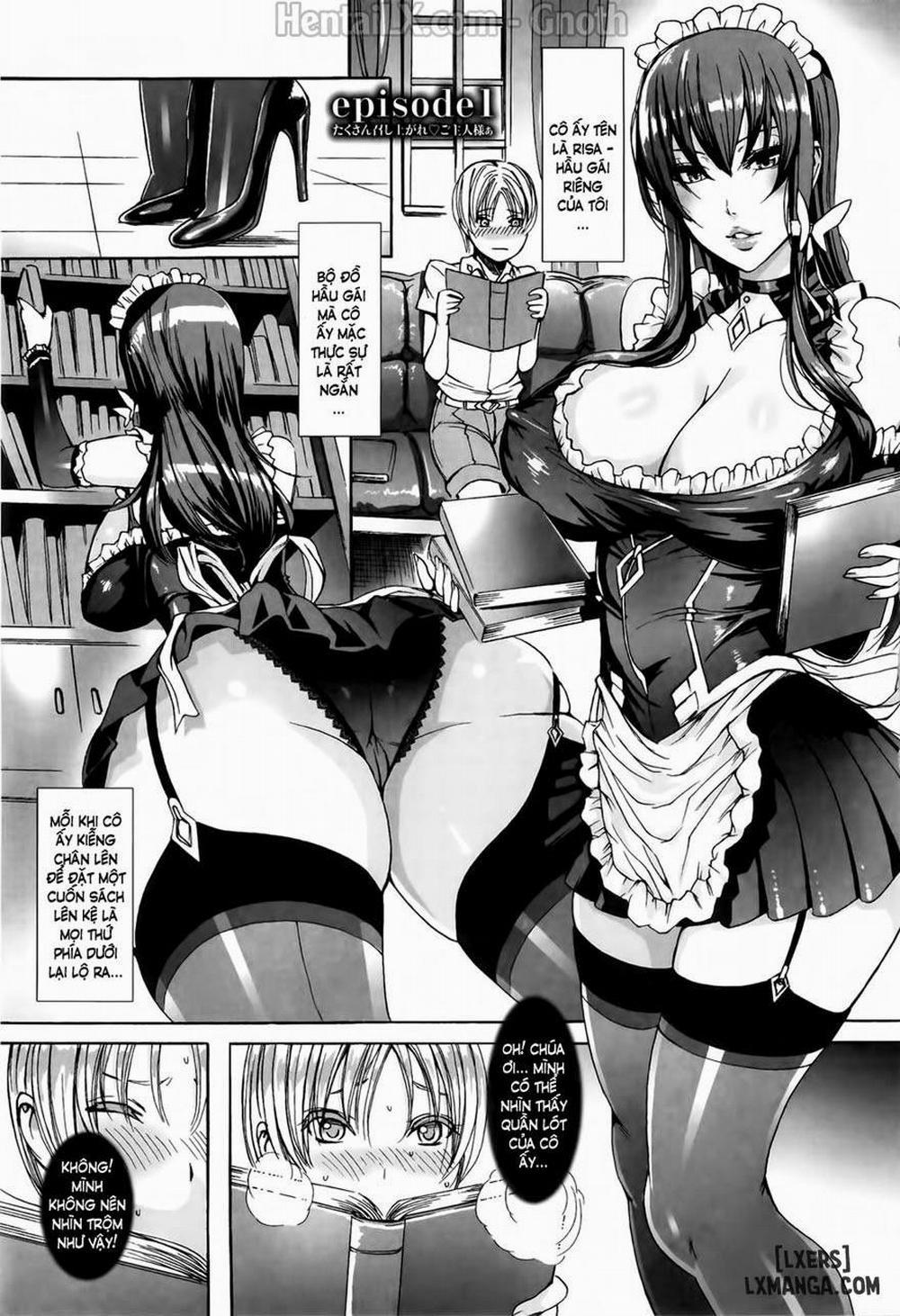 HentaiVN.net - Ảnh 5 - Takusan Meshiagare Goshujin-sama [Please Help Yourself, Master!] - Chap 1