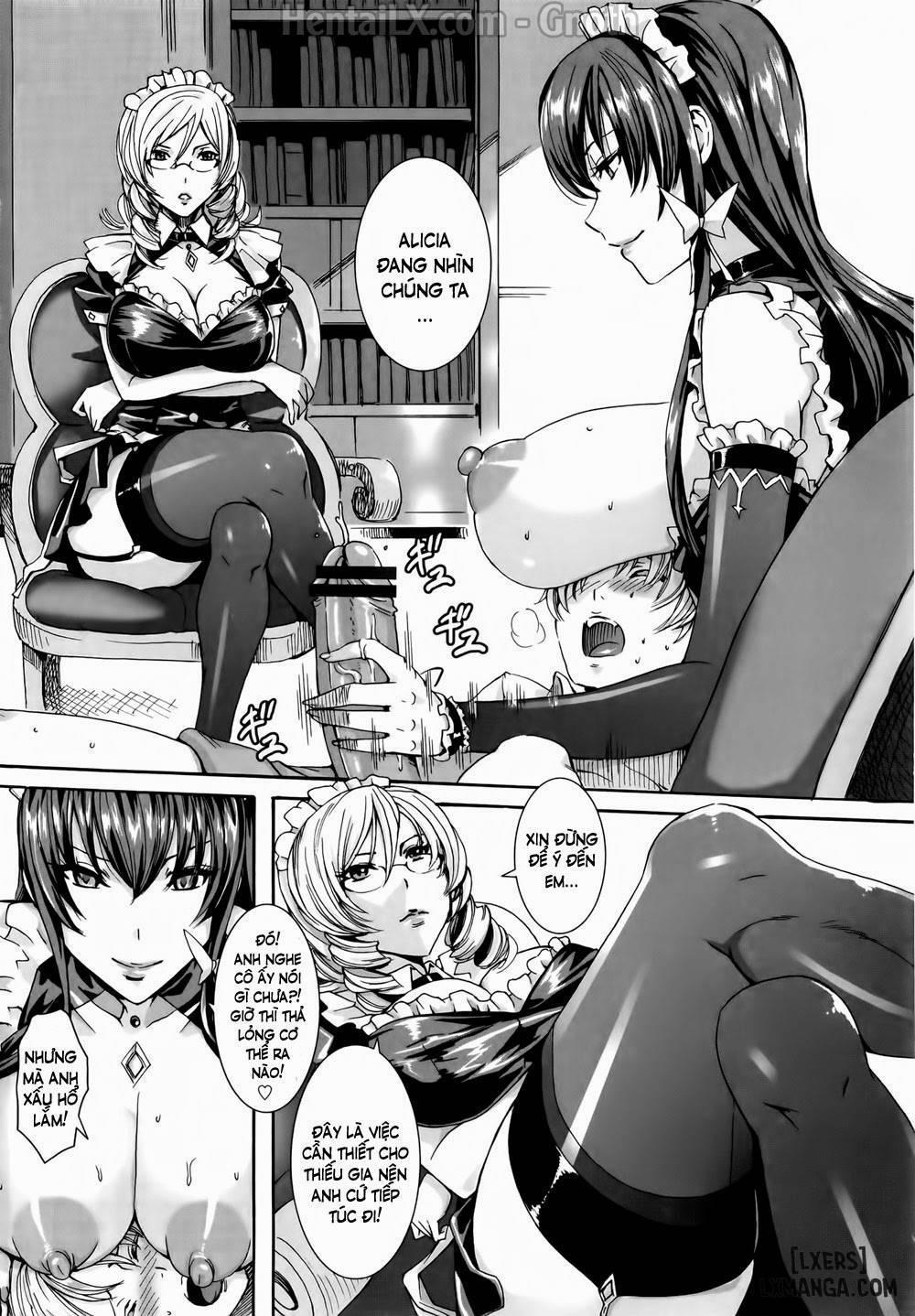 HentaiVN.net - Ảnh 3 - Takusan Meshiagare Goshujin-sama [Please Help Yourself, Master!] - Chap 3