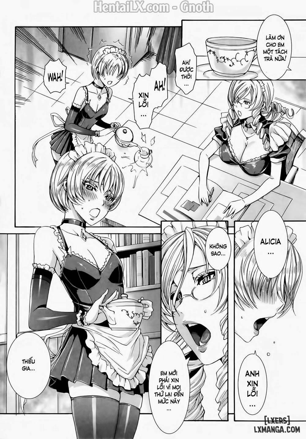 HentaiVN.net - Ảnh 3 - Takusan Meshiagare Goshujin-sama [Please Help Yourself, Master!] - Chap 8