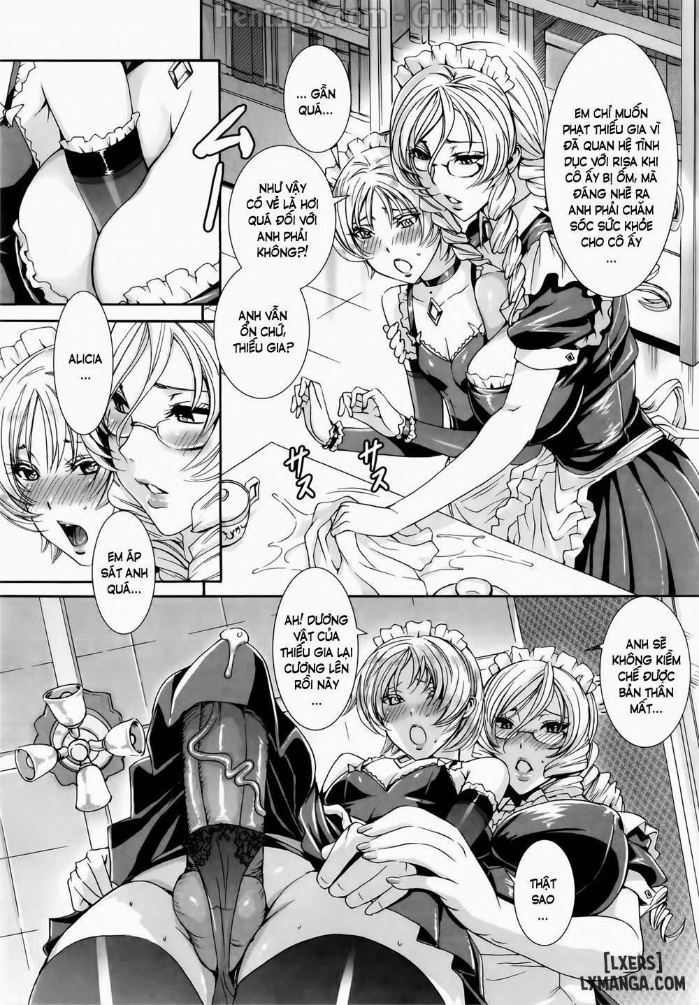 HentaiVN.net - Ảnh 4 - Takusan Meshiagare Goshujin-sama [Please Help Yourself, Master!] - Chap 8