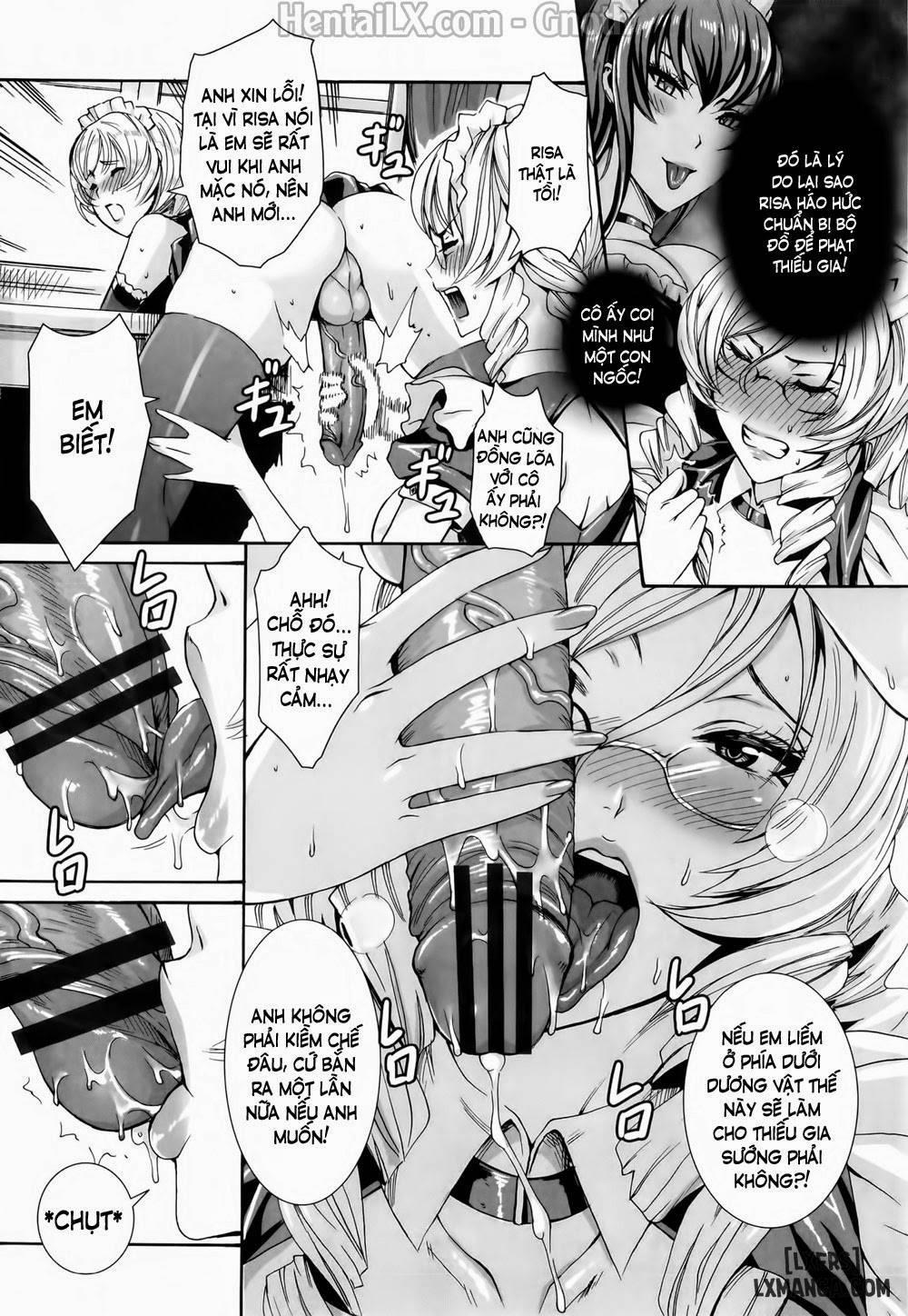 HentaiVN.net - Ảnh 7 - Takusan Meshiagare Goshujin-sama [Please Help Yourself, Master!] - Chap 8