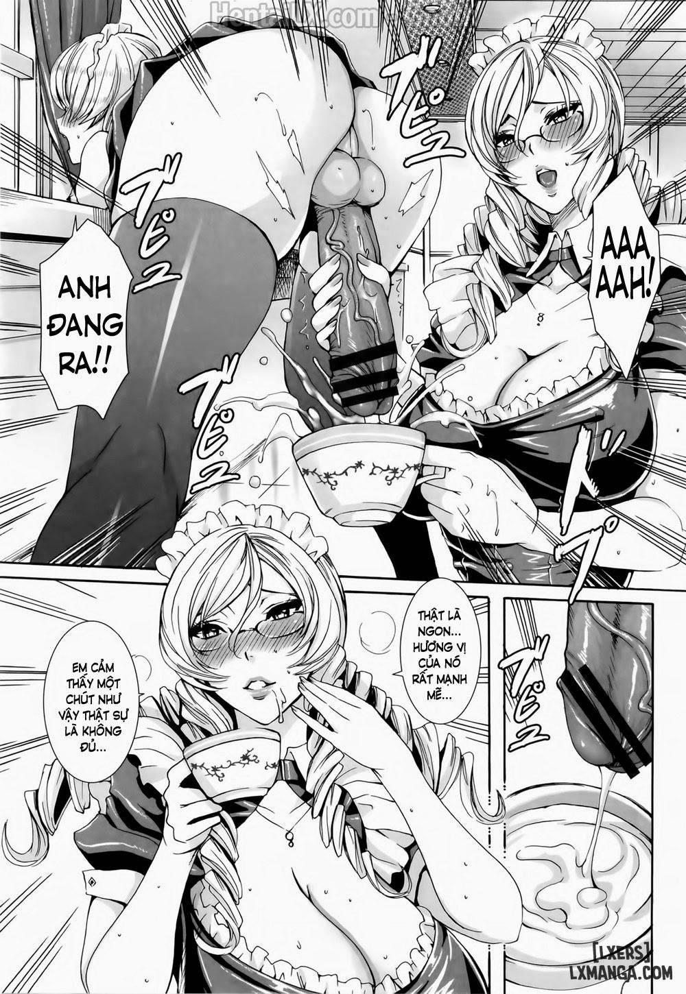 HentaiVN.net - Ảnh 8 - Takusan Meshiagare Goshujin-sama [Please Help Yourself, Master!] - Chap 8