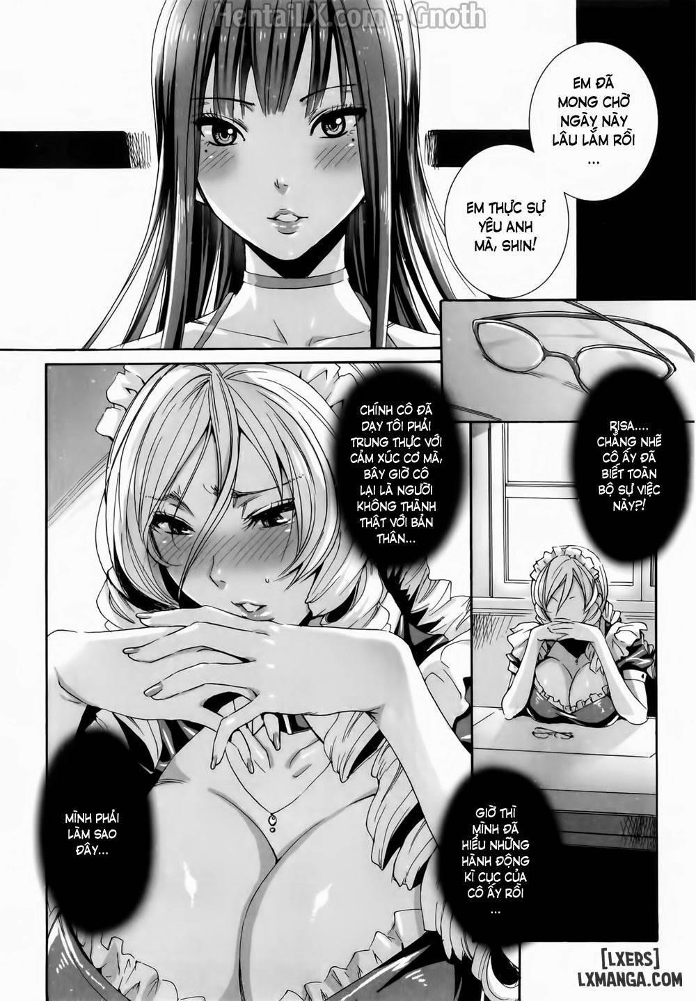 HentaiVN.net - Ảnh 3 - Takusan Meshiagare Goshujin-sama [Please Help Yourself, Master!] - Chap 9