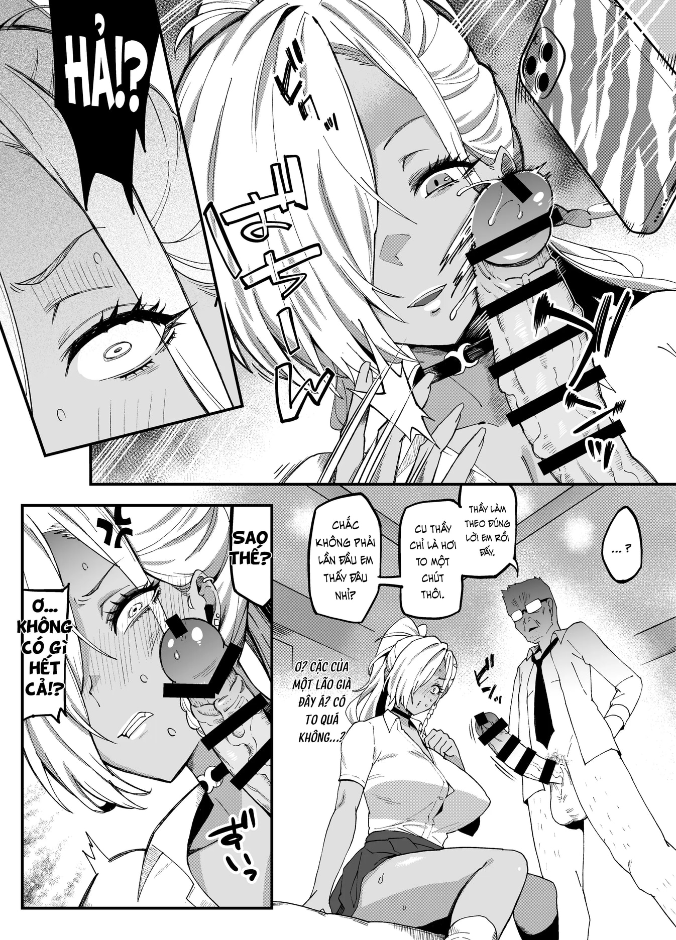 HentaiVN.net - Ảnh 12 - Chỉnh đốn cô nàng Gal to lớn - Chap 1